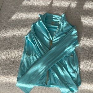 Lilly Pulitzer Luxletic Aqua Jacket